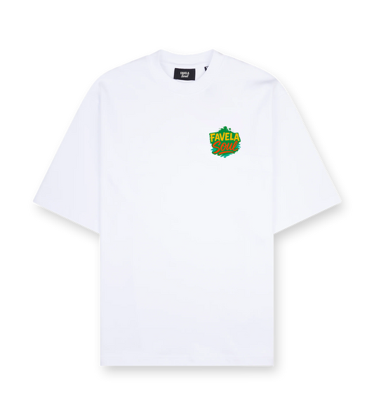 Favela Soul White Corcovado T-Shirt